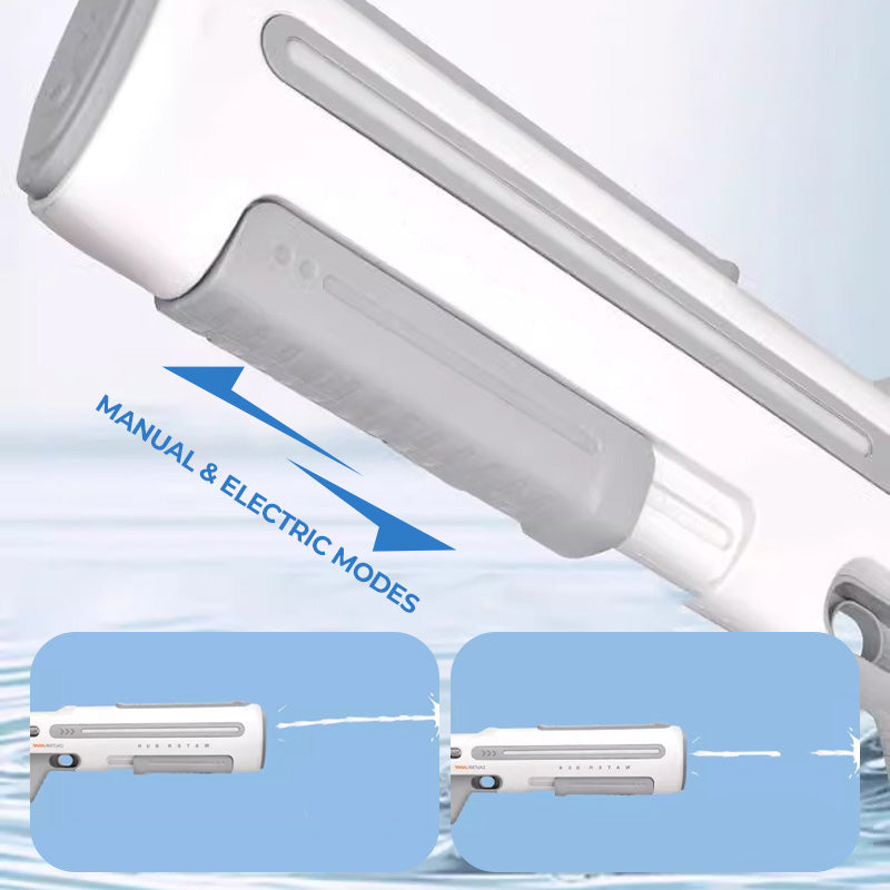 ⏳Tiempo limitado 50% de descuento💥Pistola de agua eléctrica de largo alcance con LED para niños y adultos