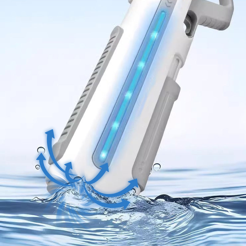 ⏳Tiempo limitado 50% de descuento💥Pistola de agua eléctrica de largo alcance con LED para niños y adultos