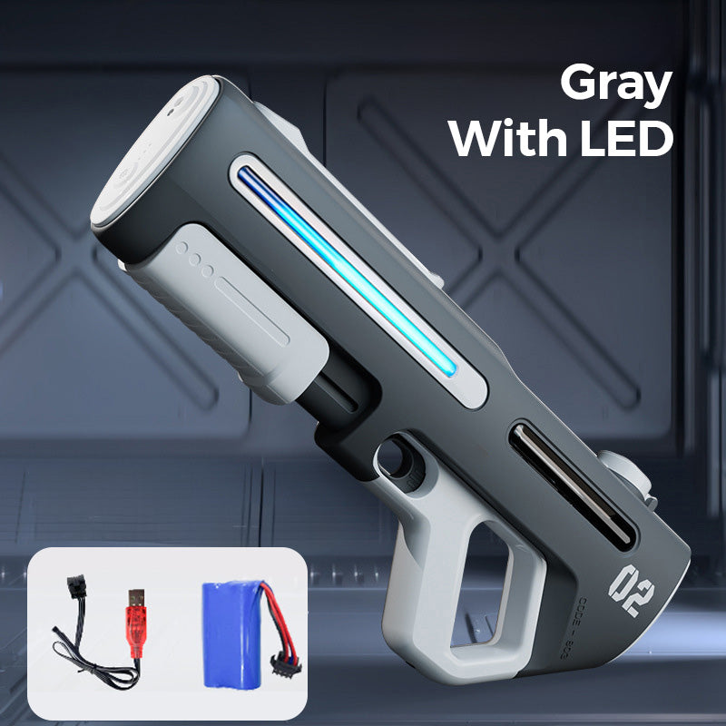 ⏳Tiempo limitado 50% de descuento💥Pistola de agua eléctrica de largo alcance con LED para niños y adultos