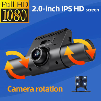 💥Oferta de tiempo limitado a mitad de precio - Cámara de salpicadero de coche de 4 canales 1080P con visión nocturna
