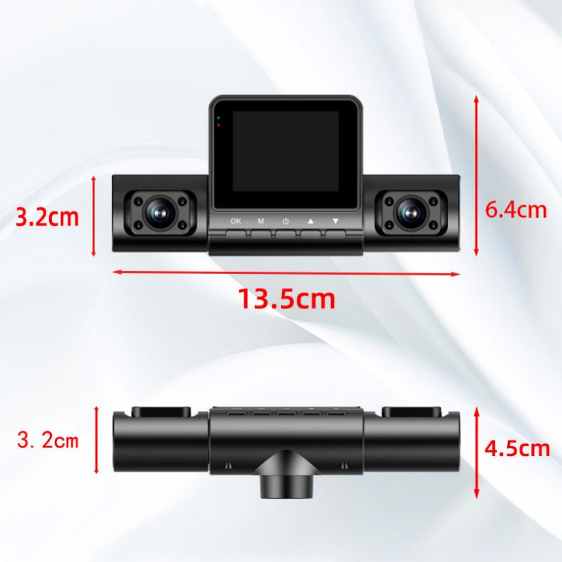 💥Oferta de tiempo limitado a mitad de precio - Cámara de salpicadero de coche de 4 canales 1080P con visión nocturna