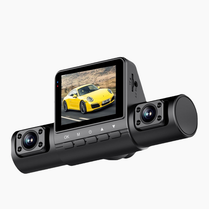 💥Oferta de tiempo limitado a mitad de precio - Cámara de salpicadero de coche de 4 canales 1080P con visión nocturna