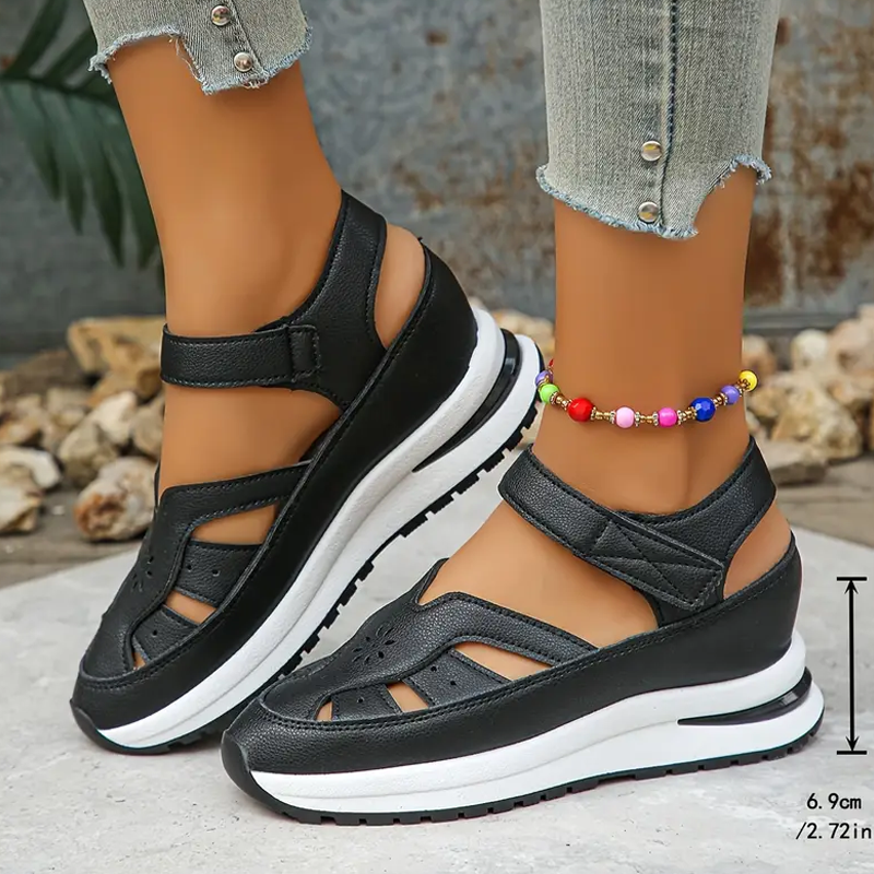 Sandalias casuales de moda transpirables para mujer