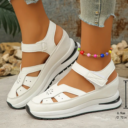 Sandalias casuales de moda transpirables para mujer