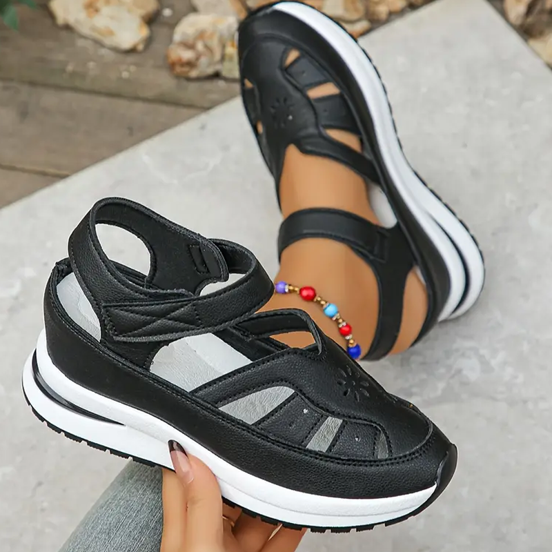 Sandalias casuales de moda transpirables para mujer