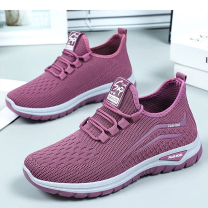 Zapatillas casual de mujer cómodas y transpirables