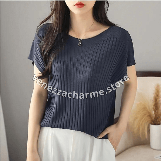 (🔥Compra 1 y Llévate 5) Blusas Liana de Tejido Viscoelástico - ¡Ideal para el verano 🔥 + Súper regalo