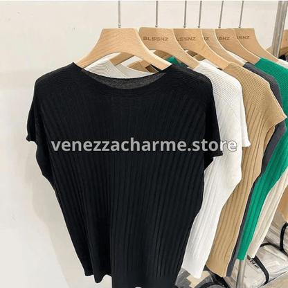 (🔥Compra 1 y Llévate 5) Blusas Liana de Tejido Viscoelástico - ¡Ideal para el verano 🔥 + Súper regalo