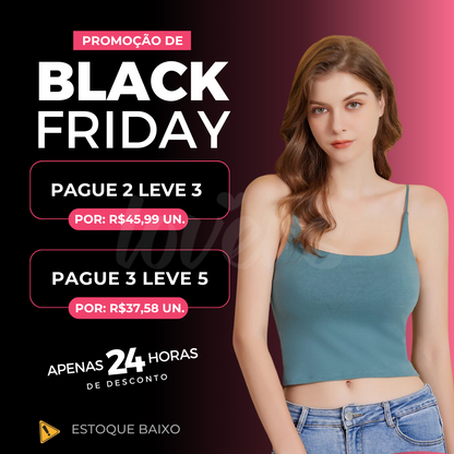 Kit Cropped Tecnológico con Relleno® Compra 2 lleva 3