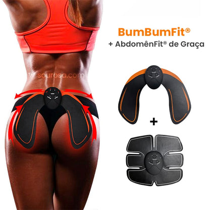 BumBumFit® - Tonificador Muscular Estimula la Definición de los Glúteos (+ AbdomenFit® Gratis)