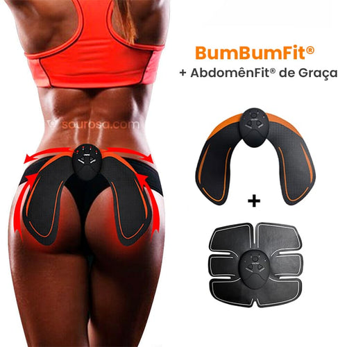 BumBumFit® - Tonificador Muscular Estimula la Definición de los Glúteos (+ AbdomenFit® Gratis)